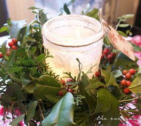 diy iced mason jar candles, christmas decorations, crafts, mason jars, seasonal holiday decor