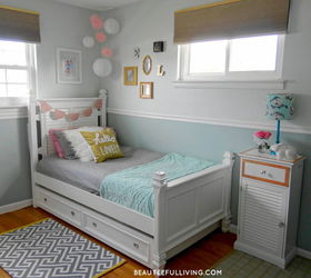 modern girl chic bedroom makeover, bedroom ideas, diy, home decor, wall decor