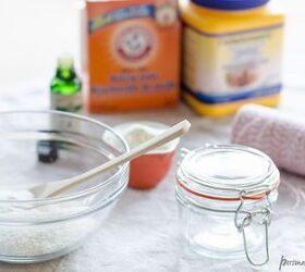 homemade orange cream milk bath gift, crafts