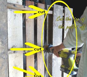 easy pallet message board, diy, organizing, pallet, repurposing upcycling, woodworking projects