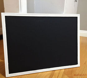 chalkboard and bulletin board in one, chalkboard paint, crafts, wall decor