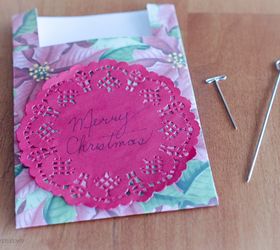 christmas scented paper sachets easy inexpensive diy gifts to make, christmas decorations, crafts, seasonal holiday decor