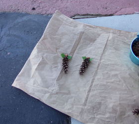 pinecone angel, crafts, seasonal holiday decor, Ready to be spray painted