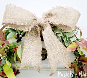 how to make a fresh wreath for free, crafts, how to, wreaths