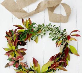 how to make a fresh wreath for free, crafts, how to, wreaths