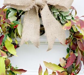 how to make a fresh wreath for free, crafts, how to, wreaths