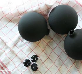 i made some christmas ornaments to match my living room, christmas decorations, crafts, seasonal holiday decor
