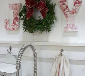 add some joy to your home this christmas with this easy diy project, christmas decorations, crafts, decoupage