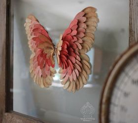 maple seed butterfly art, crafts, home decor, wall decor