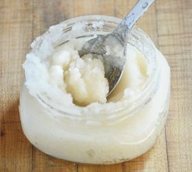 diy peppermint vanilla sugar scrub, crafts