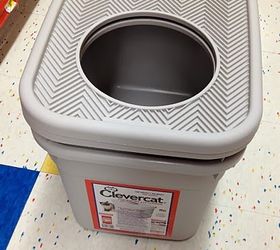 clevercat litter box knock off, pets animals, repurposing upcycling