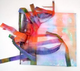 tissue paper art, crafts