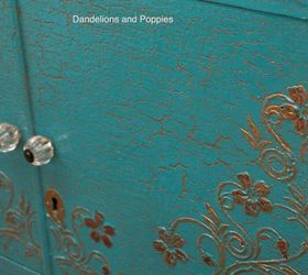 inspired by van gogh, painted furniture