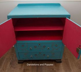 inspired by van gogh, painted furniture