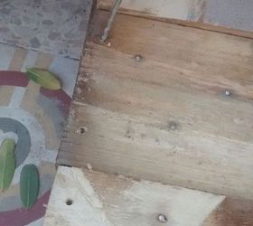 diy outdoor pallet table first woodworking attempt, how to, outdoor furniture, painted furniture, pallet, woodworking projects