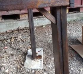 diy outdoor pallet table first woodworking attempt, how to, outdoor furniture, painted furniture, pallet, woodworking projects