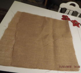 what to do with left over burlap duct tape a few burlap flowers, crafts, how to, reupholster