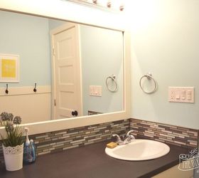 a happy yellow aqua kids bathroom, bathroom ideas, painting
