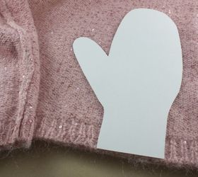sweaters to mittens, crafts, repurposing upcycling, Prep the sweater