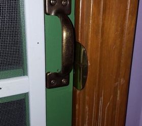 re purposing a vintage screen door, craft rooms, doors, repurposing upcycling