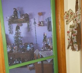 re purposing a vintage screen door, craft rooms, doors, repurposing upcycling