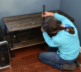 of pipe and pine, diy, painted furniture, woodworking projects