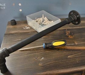 of pipe and pine, diy, painted furniture, woodworking projects