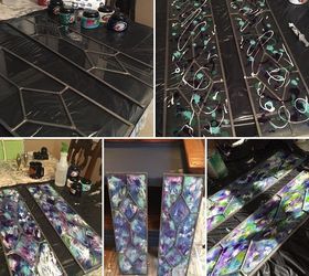 upcycled entertainment center becomes a great entryway bench, foyer, home decor, painted furniture, repurposing upcycling, rustic furniture