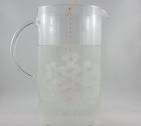 crystal snowflakes, christmas decorations, crafts, repurposing upcycling, seasonal holiday decor, Wait and wait some more