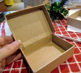 diy miniature suitcase ornaments, christmas decorations, crafts, seasonal holiday decor