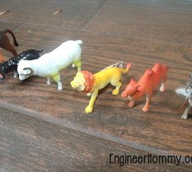 from plastic animals to an awesome set of hooks, bedroom ideas, crafts, home decor, wall decor
