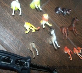 from plastic animals to an awesome set of hooks, bedroom ideas, crafts, home decor, wall decor