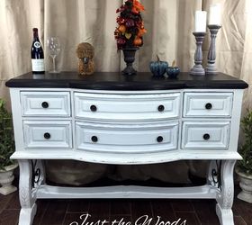 timeless white buffet, painted furniture, repurposing upcycling, woodworking projects