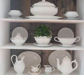 china cabinet makeover from traditional to farmhouse, kitchen cabinets, kitchen design, painted furniture