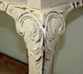easy project chalk painted sofa entry table, painted furniture, repurposing upcycling