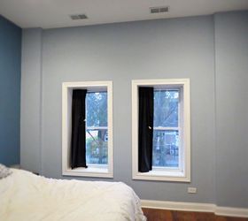 let s make a giant floor to ceiling curtain, diy, home decor, wall decor, window treatments