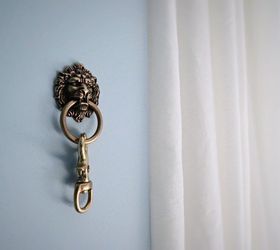 let s make a giant floor to ceiling curtain, diy, home decor, wall decor, window treatments