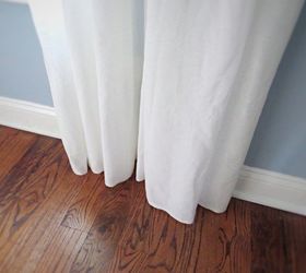 let s make a giant floor to ceiling curtain, diy, home decor, wall decor, window treatments