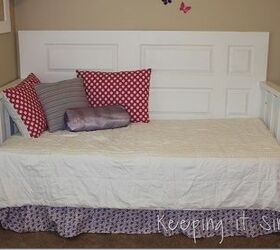 diy daybed made from old door diyfurniture, bedroom ideas, diy, painted furniture, repurposing upcycling