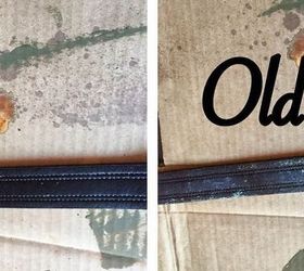 wwii navy trunk revive, painted furniture, repurposing upcycling