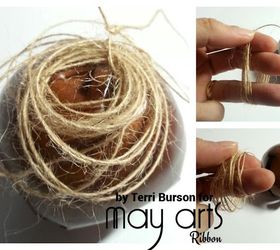 make a budget friendly rustic pine cone jingle bell, christmas decorations, crafts, seasonal holiday decor