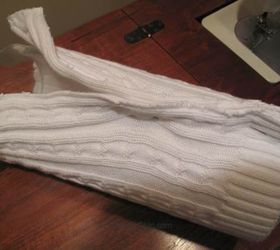 recycled sweater hurricane lamp more gift ideas with sweaters, crafts, repurposing upcycling, seasonal holiday decor