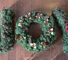 wrea thinking my j o y, christmas decorations, crafts, home decor, seasonal holiday decor