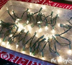 diy lighted pinecone candle tray, christmas decorations, crafts, seasonal holiday decor