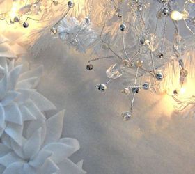 poinsettia christmastree skirt diy, christmas decorations, crafts, how to, seasonal holiday decor