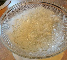 winter wonderland fairy garden, christmas decorations, gardening, repurposing upcycling, seasonal holiday decor