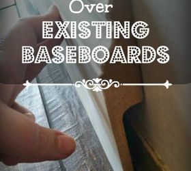 install baseboards over your existing baseboards, home improvement, how to, wall decor, woodworking projects