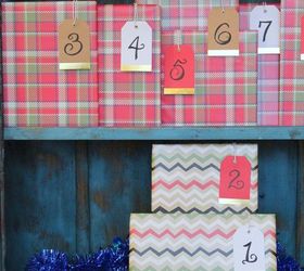 book a day advent calendar, christmas decorations, entertainment rec rooms, seasonal holiday decor, shelving ideas