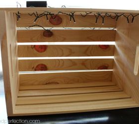 holiday crate x 10 vintage truck with christmas trees, crafts, repurposing upcycling, seasonal holiday decor