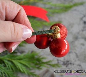 make this evergreen christmas centerpiece, christmas decorations, crafts, how to, seasonal holiday decor